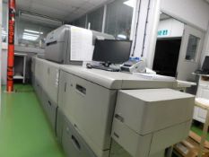 * Heidelburg Versafire Digital Printer CP130 (2018) with Booklet maker Speeds CP 130 Clicks at 31/