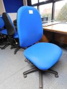* Blue Office Chair