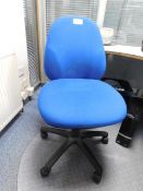 * Blue Office Chair