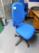 * Blue Office Chair