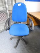 * Blue Office Chair
