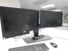 * 2x Dell Monitors on stand