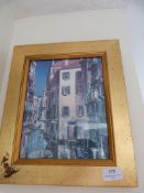 *Framed Print of a Venice Scene