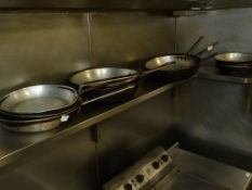 *6 Aluminium Sauté Pans