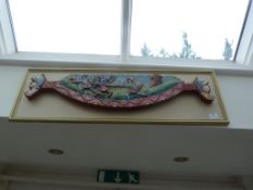 *Framed Italian Wall Art - Fighting Scene