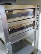 *Coppone Tiziano Electric Two Deck Pizza Oven 240v
