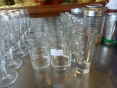*16 Drinking Glasses and Tumblers