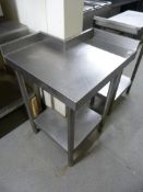 *Stainless Steel Corner Infill Unit 350x600mm