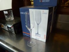 *6 Champagne Flutes (boxed)