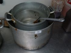 *Assorted Large Aluminium Pans