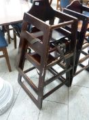 *2 Hardwood Highchairs