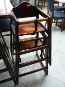 *2 Hardwood Highchairs