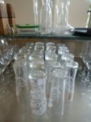 *~20 Half Pint Peroni Glasses