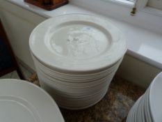*30 White Dinnerplates