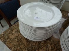 *18 Large White Dinnerplates