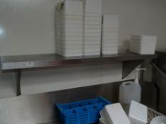 *Stainless Steel Shelf 1200x300mm