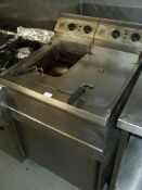 *Parry Two Basket Two Compartment Electric Fryer