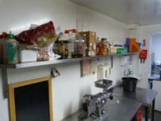 *Stainless Steel Shelf 3300x300mm