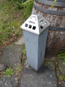 *Outdoor Steel Steel Freestanding Ashtray
