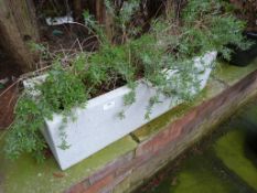 *Rectangular Terrazzo Style Plant Pot