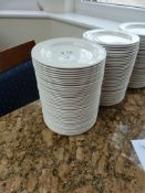 *36 White Side Plates