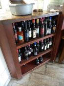 *Three Tier Corner Shelving Unit (wine not include