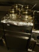 *Parry Dry Four Pot Bain Marie over Hot Cupboard