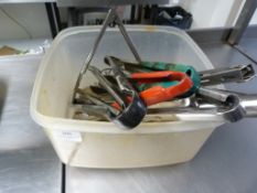 *Box of Chef's Utensils