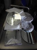 * circular and square mirrors - ideal for table centre pieces - approx x 20