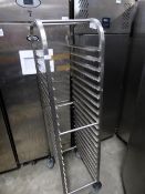 *S/S tray rack on castors