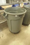 * Brute Rubbermaid large grey bin on castors