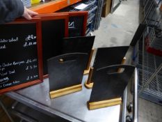 * 7 x small chalk boards