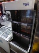 * Williams Gem grab and go chiller with 3 shelves - ideal for drinks. 650w x 700d x 1800h