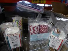 * selection of treat tubs and bags