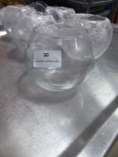 * 5 x small glass bowls