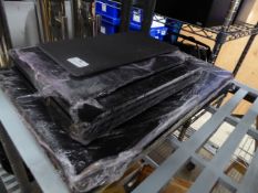 * granite and slate serving slabs x approx 10