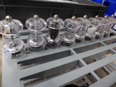 * 8 x small salt/pepper grinders