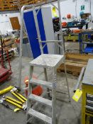 *Three Step Aluminium Work Platform
