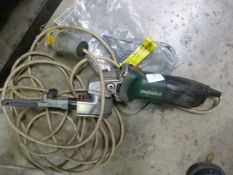 *Metabo 110v Narrow Belt Sander with Extra Belts