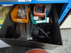 *Box of Machined Aluminium, Stainless Steel, Carbo