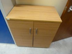 *3ft Light Oak Effect Cabinet