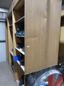 *6 Wood Effect Shutter Cabinets 2.5m tall (with shelves) - Collection by Appointment