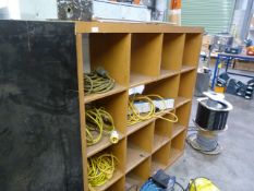 *Set of Twelve Pigeon Holes in Light Wood Finish - Collection by Appointment