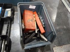 *Box of Drill Bits and Machining Tools