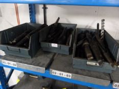 *3 Boxes of Morse Taper Drill Bits