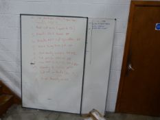 *2 Large Whiteboards 1.8x1.2m