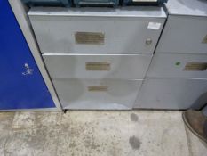 *Steel Three Drawer Filing Cabinet (grey)