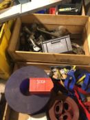 *2 Pallets Containing Stainless Equipment & Plastic Curtain Belting plus Other Material