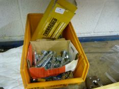 *Box of Ironmongery; Screws, Nails, Anchor Bolts,