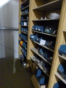 *5 Shelves of Stainless Steel Components; Hose Con